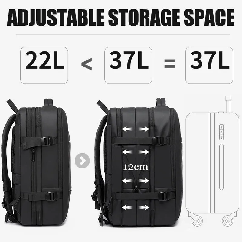 Travel Backpack Men Business Aesthetic Backpack- Vedazzling