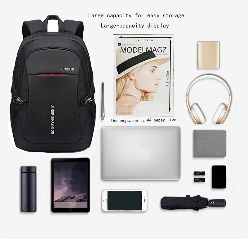 Trendy College Backpack for Junior High and College Students