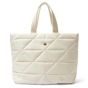 Tully Tote in Bone Nylon