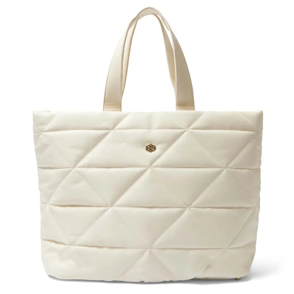 Tully Tote in Bone Nylon