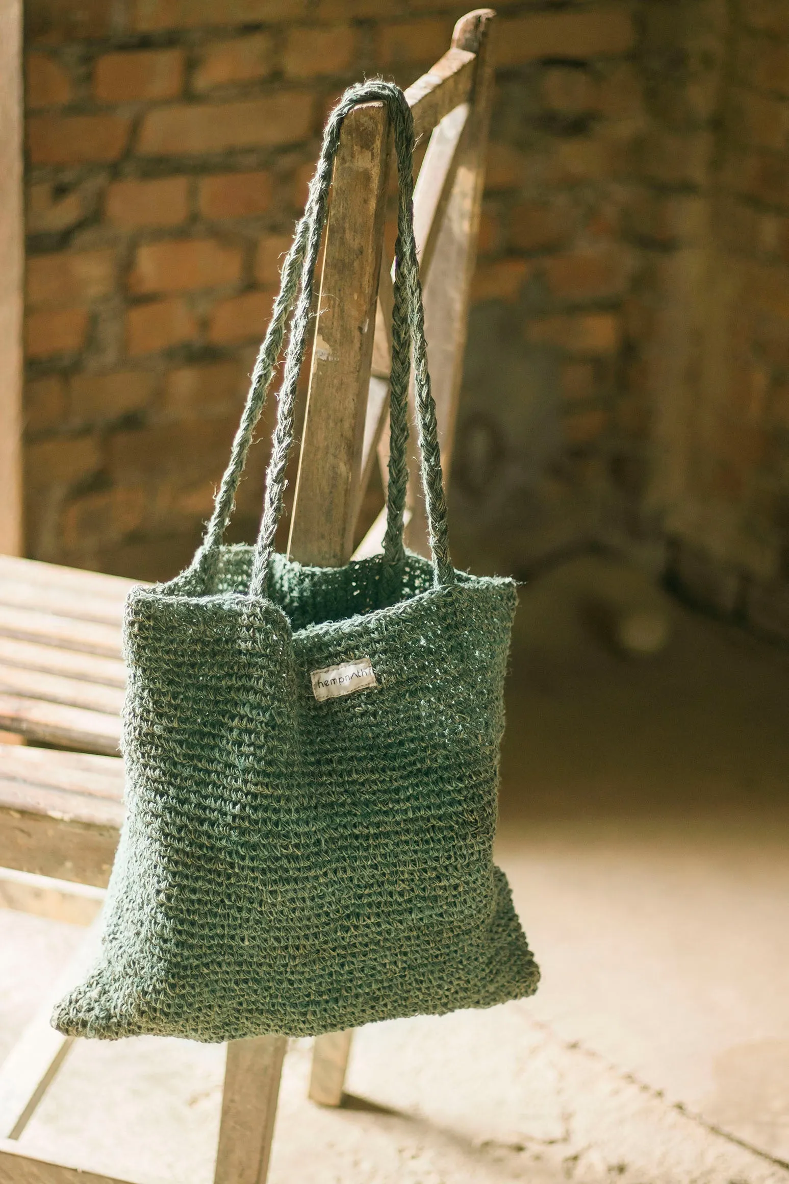 Uma knitted bag