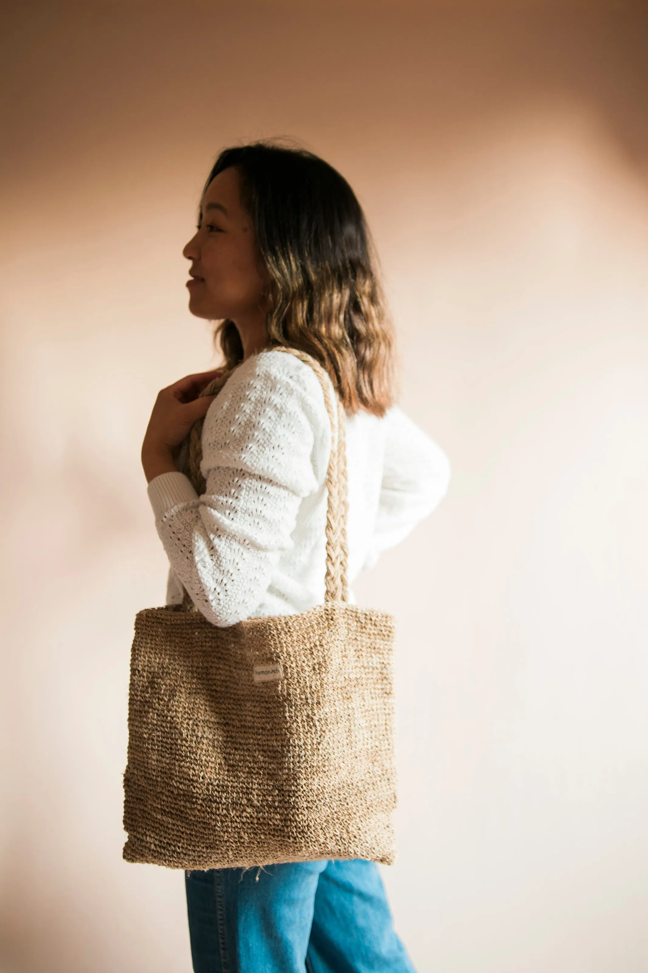 Uma knitted bag