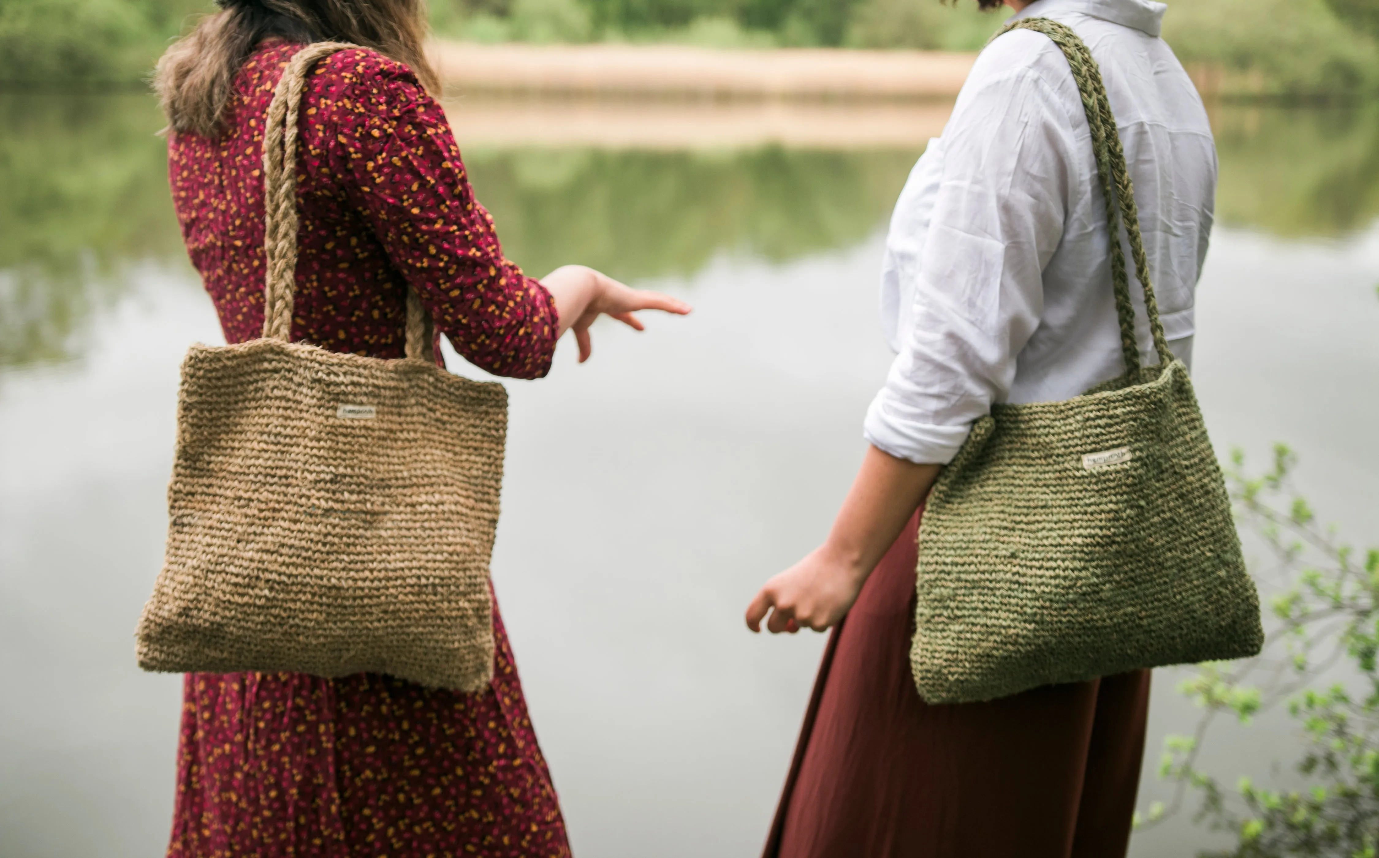 Uma knitted bag