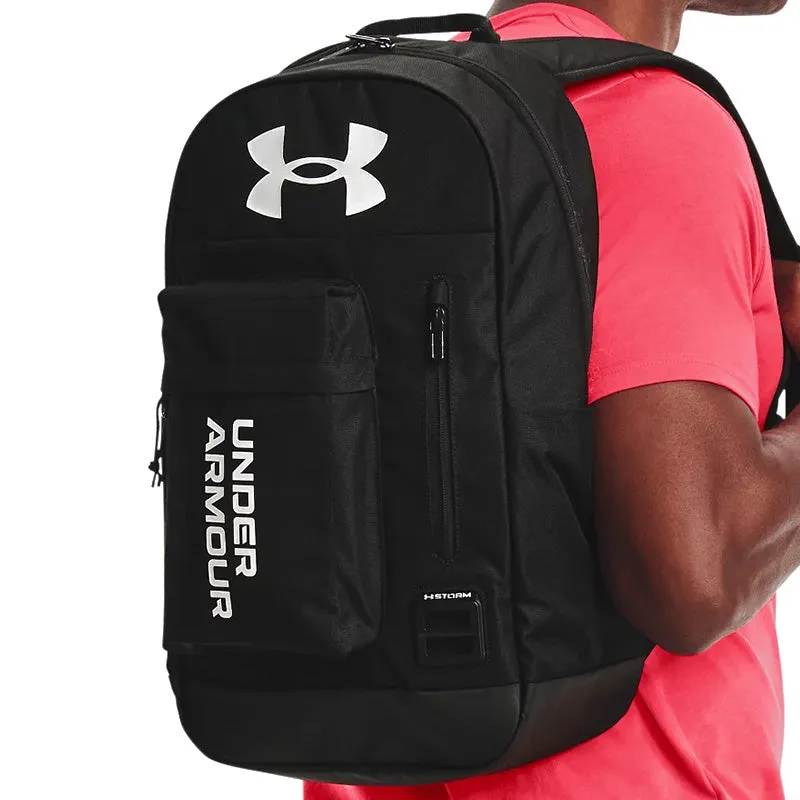 UNDER ARMOUR Halftime Backpack (Black/Black/White)