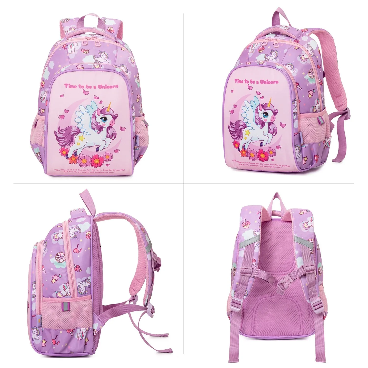 Unicorn School Backpack For Kids