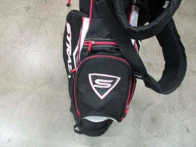 Used Strata Pink Golf Stand Bag