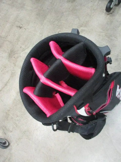 Used Strata Pink Golf Stand Bag