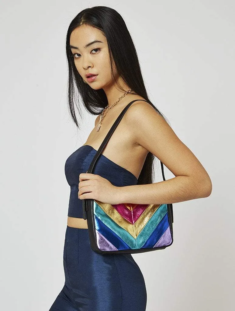 Veronica Rainbow Shoulder Bag