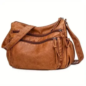 Vintage Chic Style Crossbody Shoulder Bag