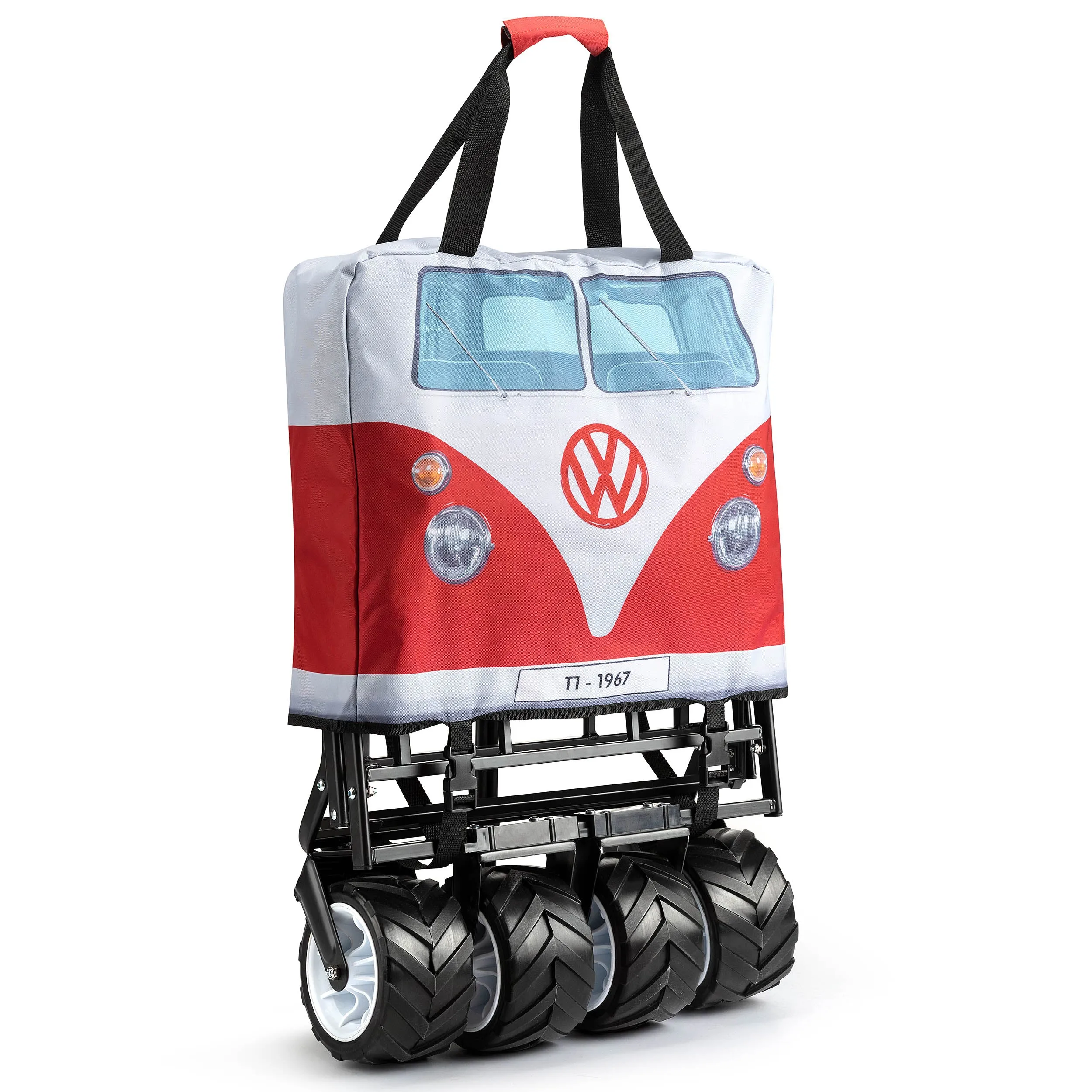 VW Foldable Trolley - Titan Red