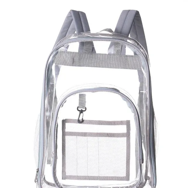 Waterproof Transparent School Bag