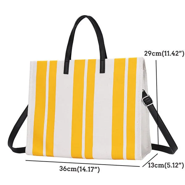 Women Canvas Leisure Tote Bag Handbag Crossbody