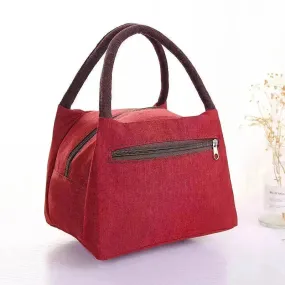 Women's Handbag Oxford Cloth Lunch Box Bag Lunch Bag Mummy Bag For Work Shopping Small Cloth Bag