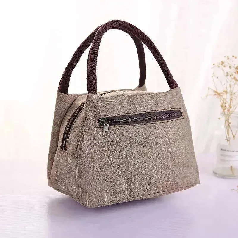 Women's Handbag Oxford Cloth Lunch Box Bag Lunch Bag Mummy Bag For Work Shopping Small Cloth Bag