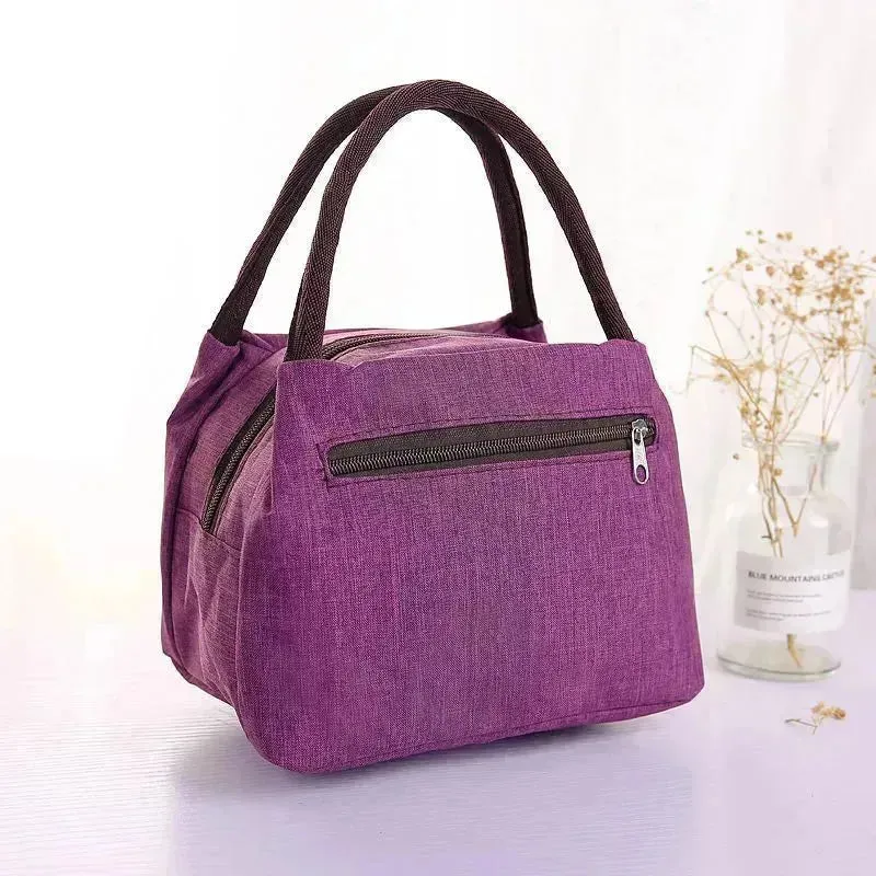 Women's Handbag Oxford Cloth Lunch Box Bag Lunch Bag Mummy Bag For Work Shopping Small Cloth Bag