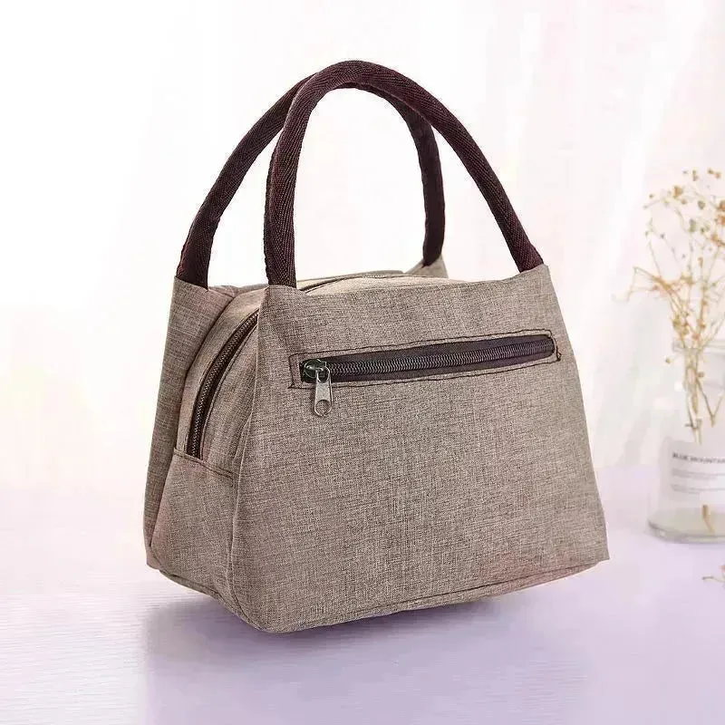 Women's Handbag Oxford Cloth Lunch Box Bag Lunch Bag Mummy Bag For Work Shopping Small Cloth Bag