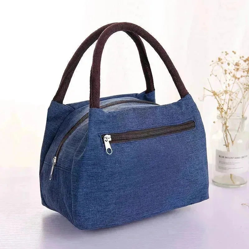 Women's Handbag Oxford Cloth Lunch Box Bag Lunch Bag Mummy Bag For Work Shopping Small Cloth Bag