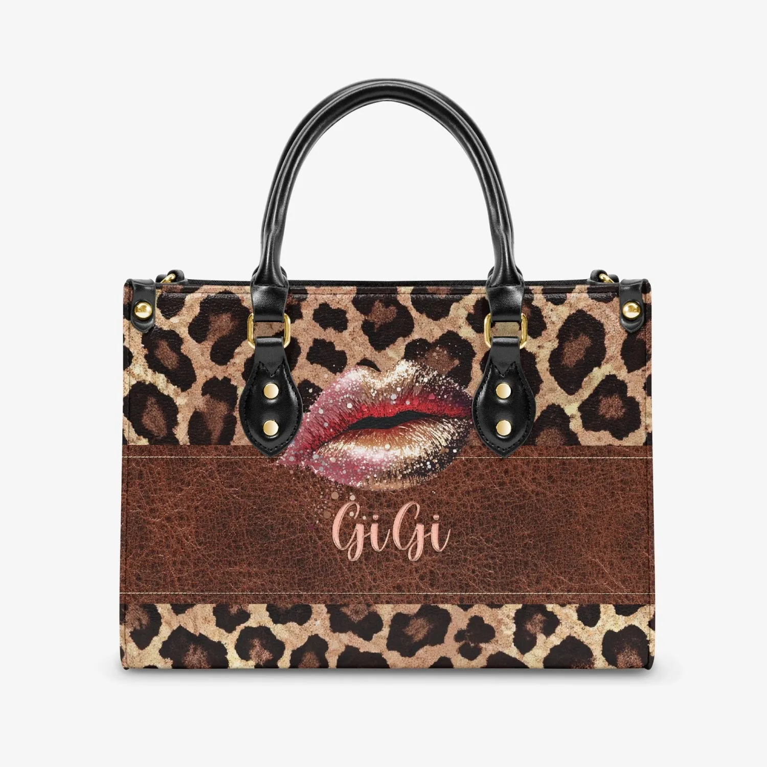 Women's Tote Bag - Leopard Print, GiGi