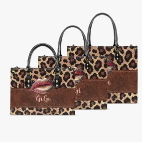 Women's Tote Bag - Leopard Print, GiGi