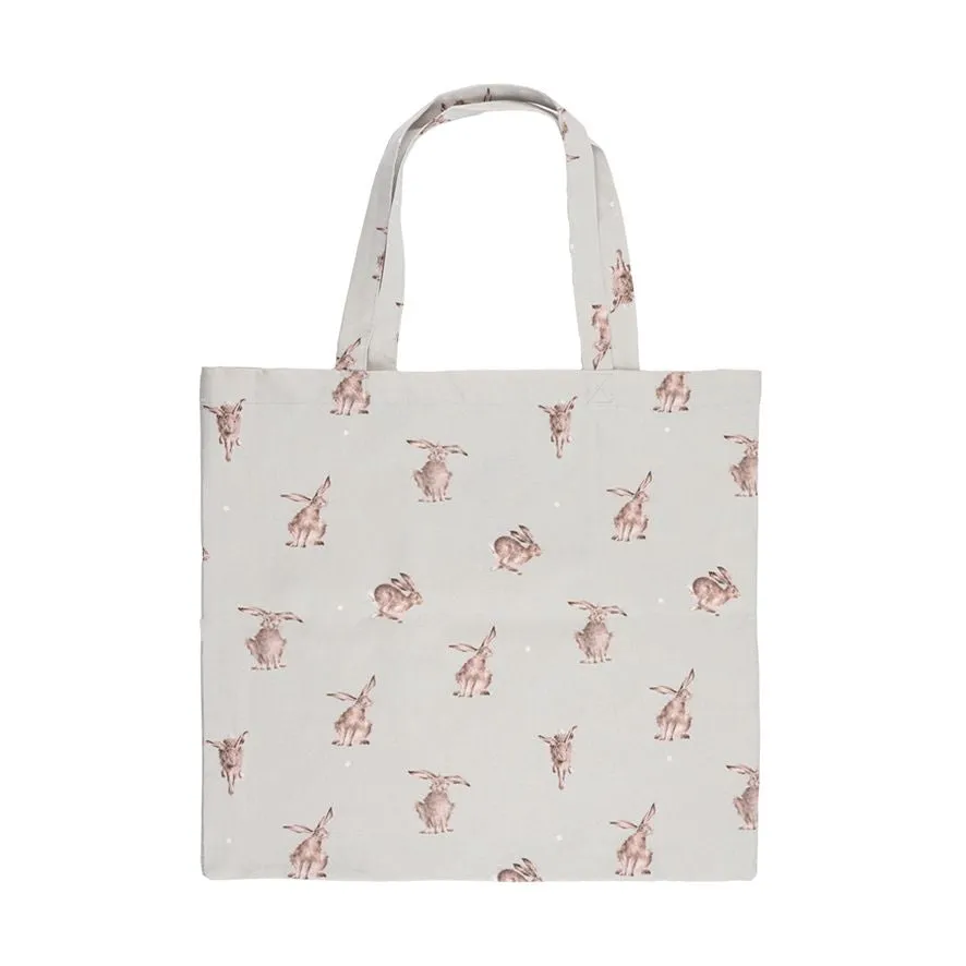 Wrendale Designs Foldable Shopping Bag - Hare-Brained