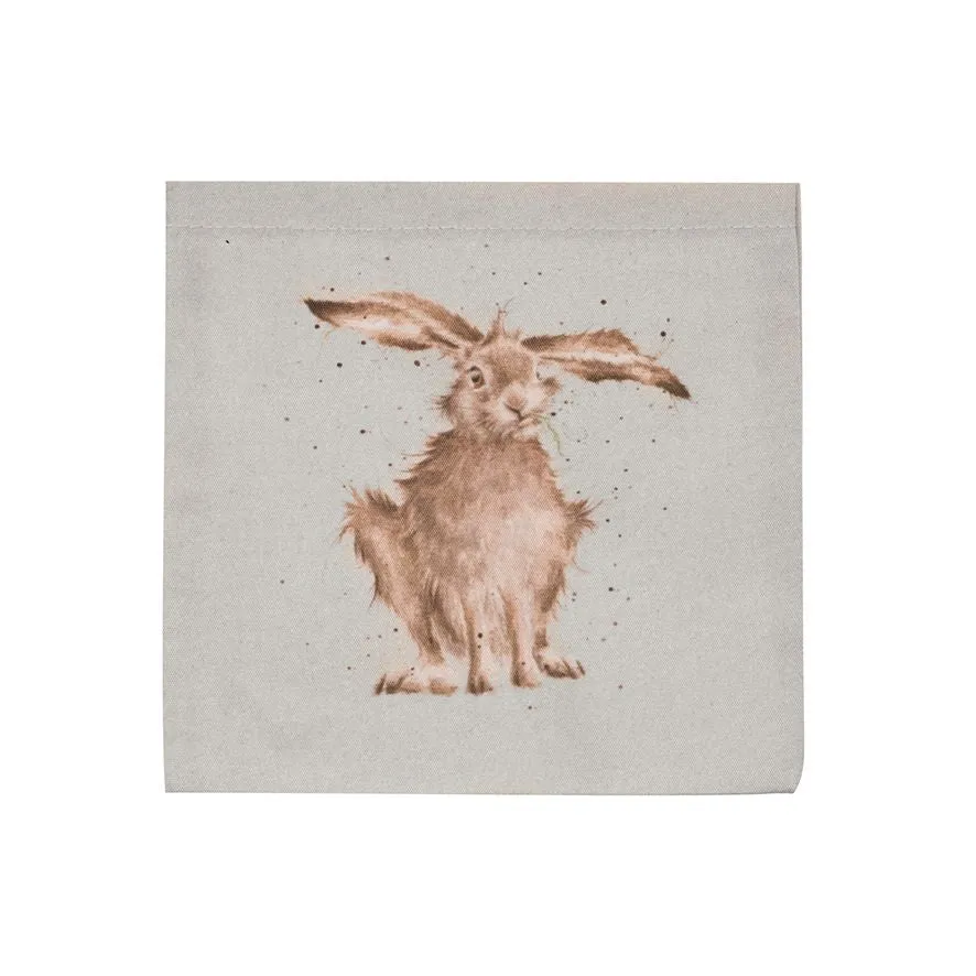 Wrendale Designs Foldable Shopping Bag - Hare-Brained