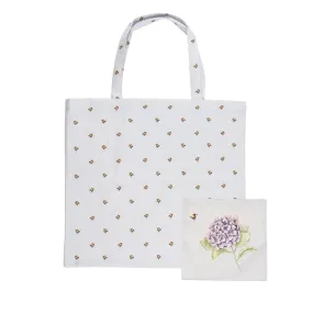 Wrendale Designs “Hydrandea” Bee Foldable Shopping Bag