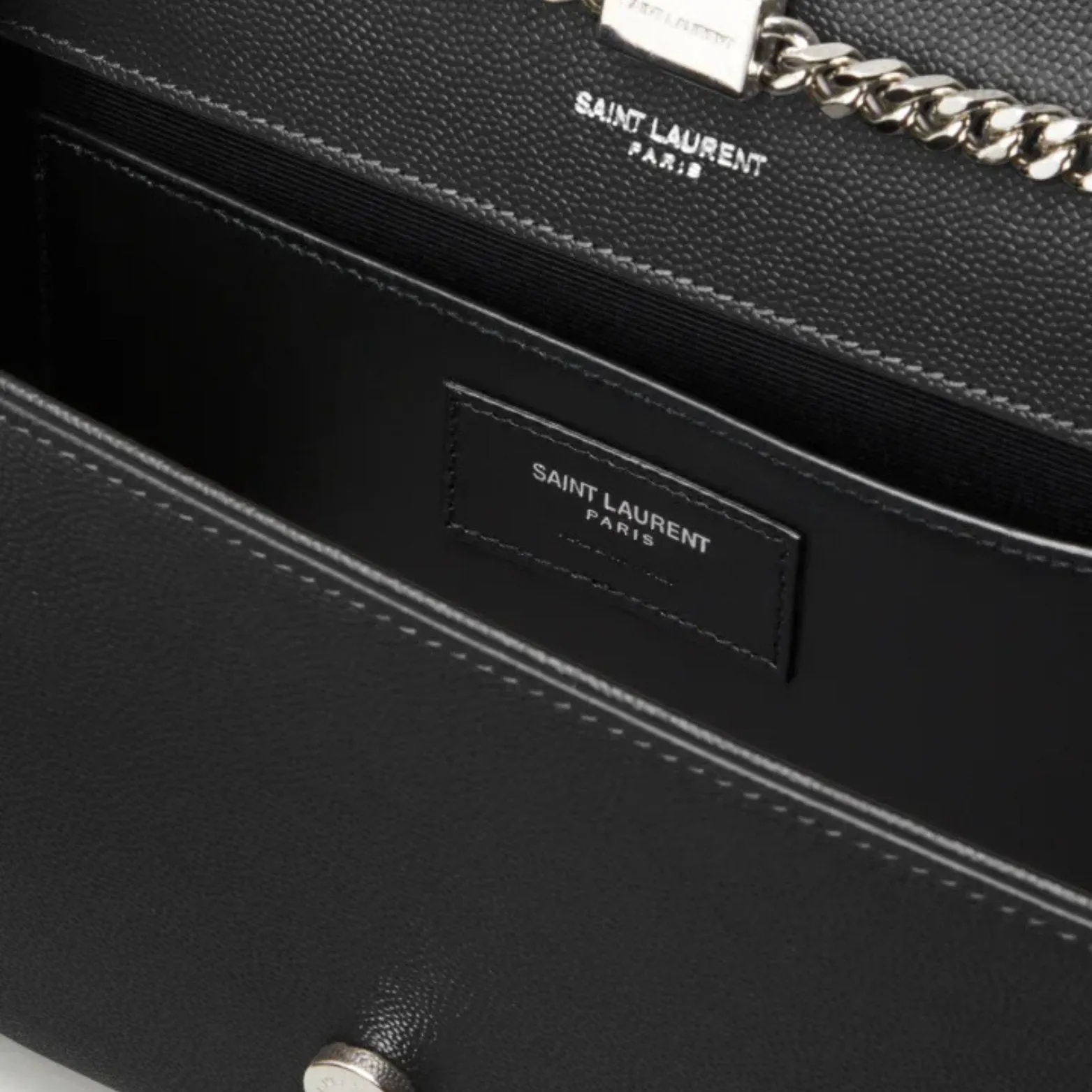 YSL Kate medium - Silver