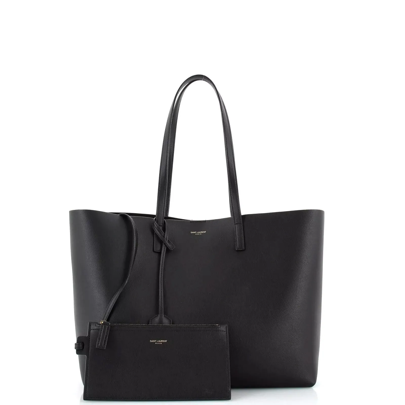 YSL Saint Laurent East/West Shopping Tote - Black