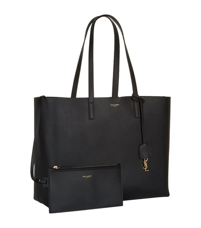 YSL Saint Laurent East/West Shopping Tote - Black