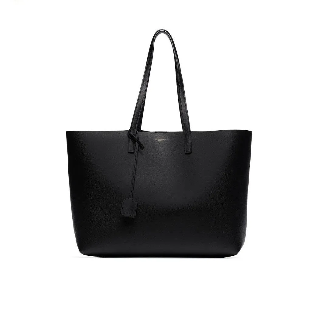 YSL Saint Laurent East/West Shopping Tote - Black