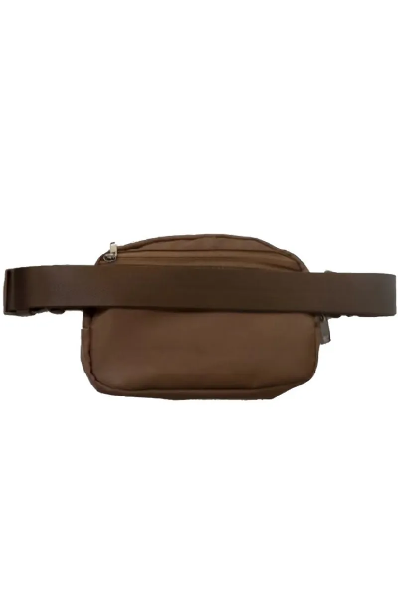 Zenana Everyday Adventure Brown Belt Bag